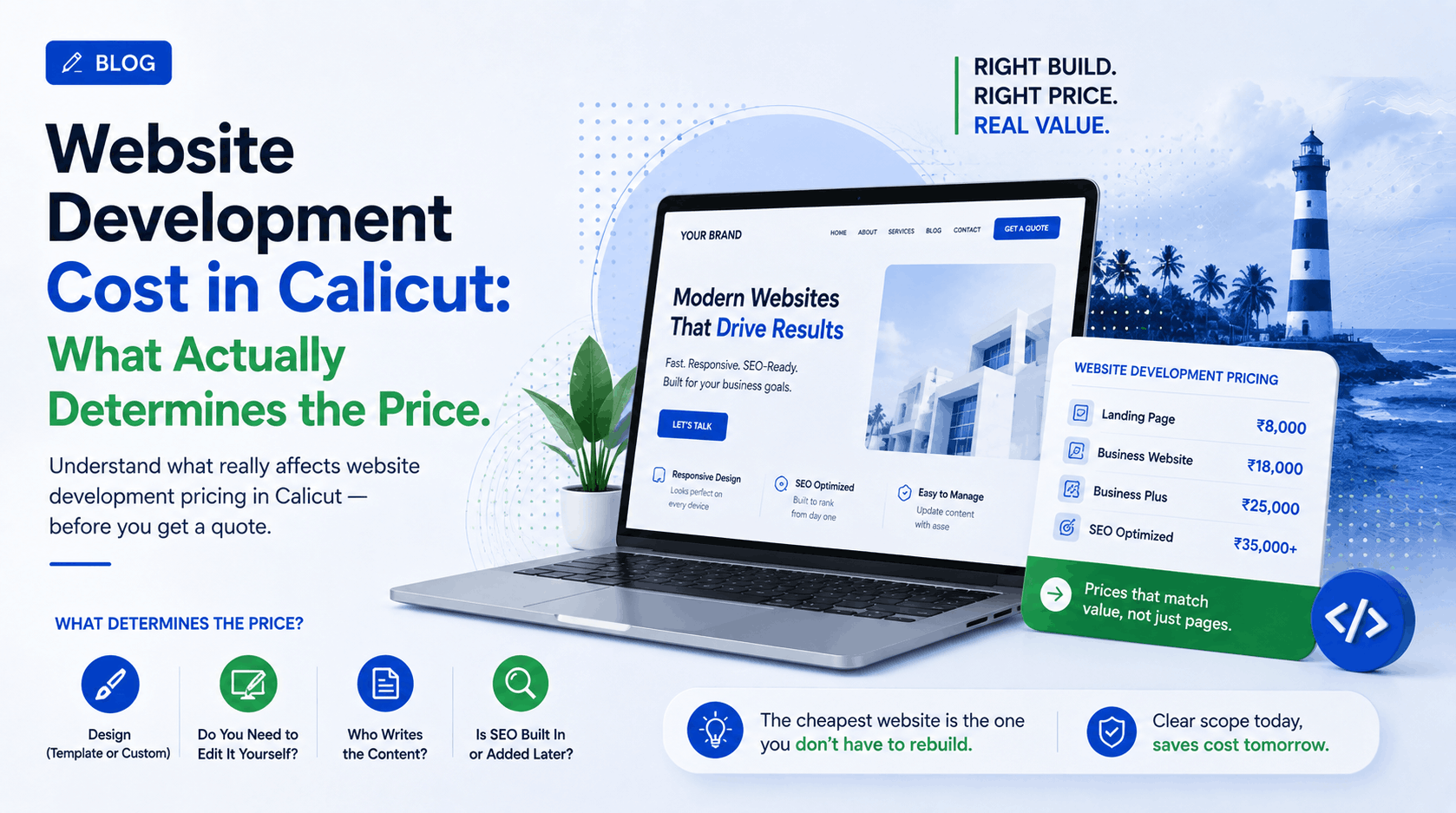 Website Development Cost in Calicut: What Actually Determines the Price
